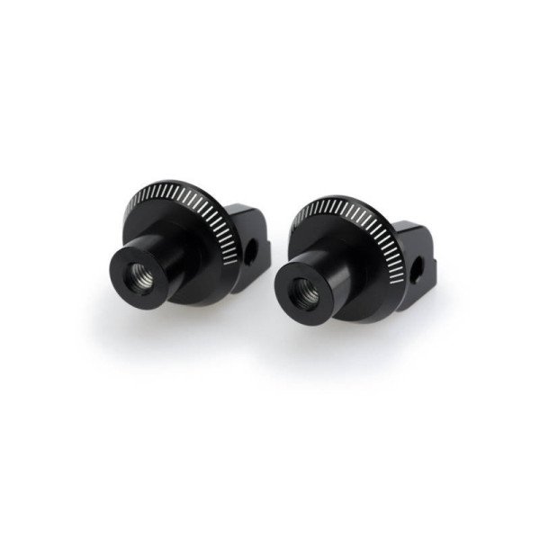 Puig Footpeg Adaptors Black